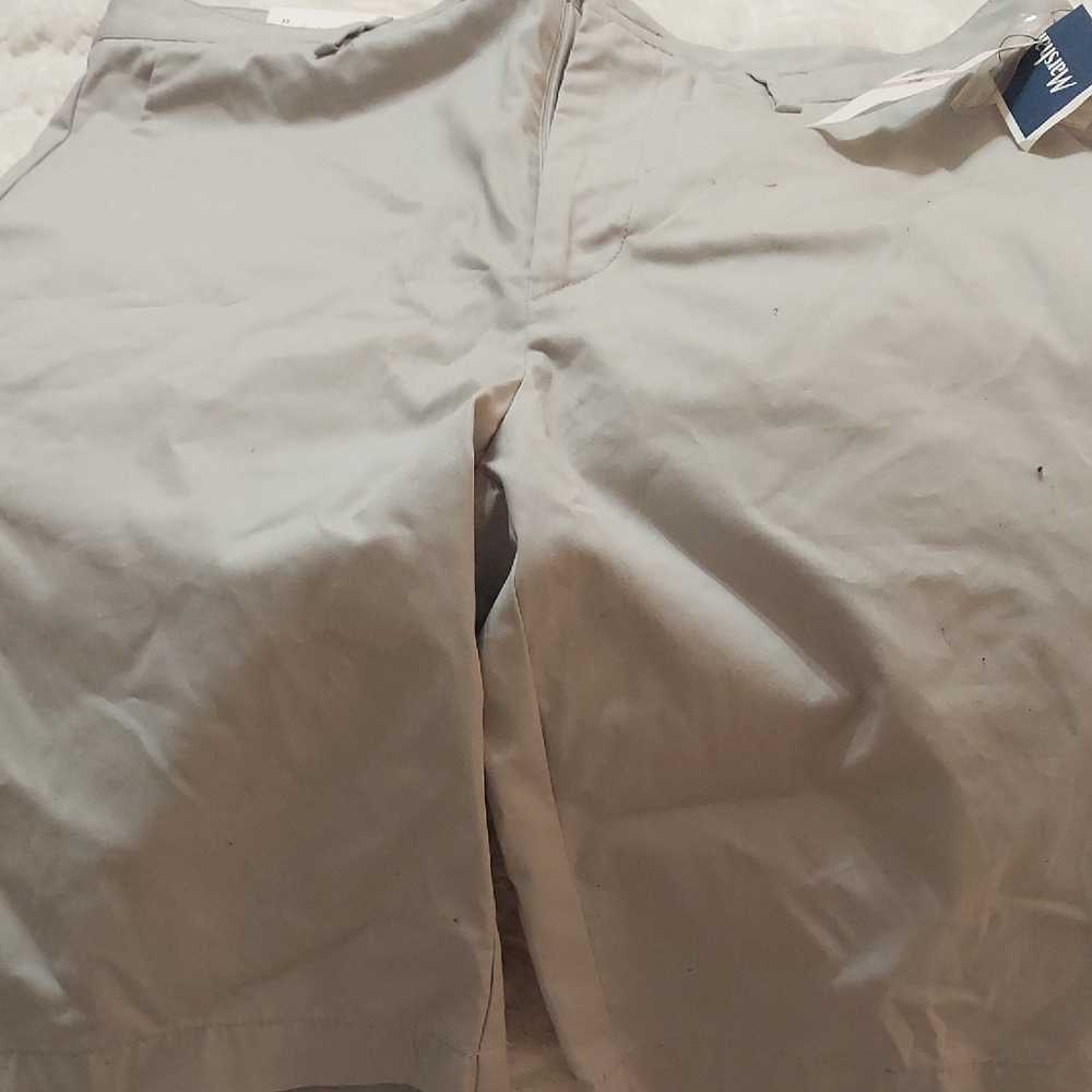 Calvin Klein Light Gray Cotton Pants